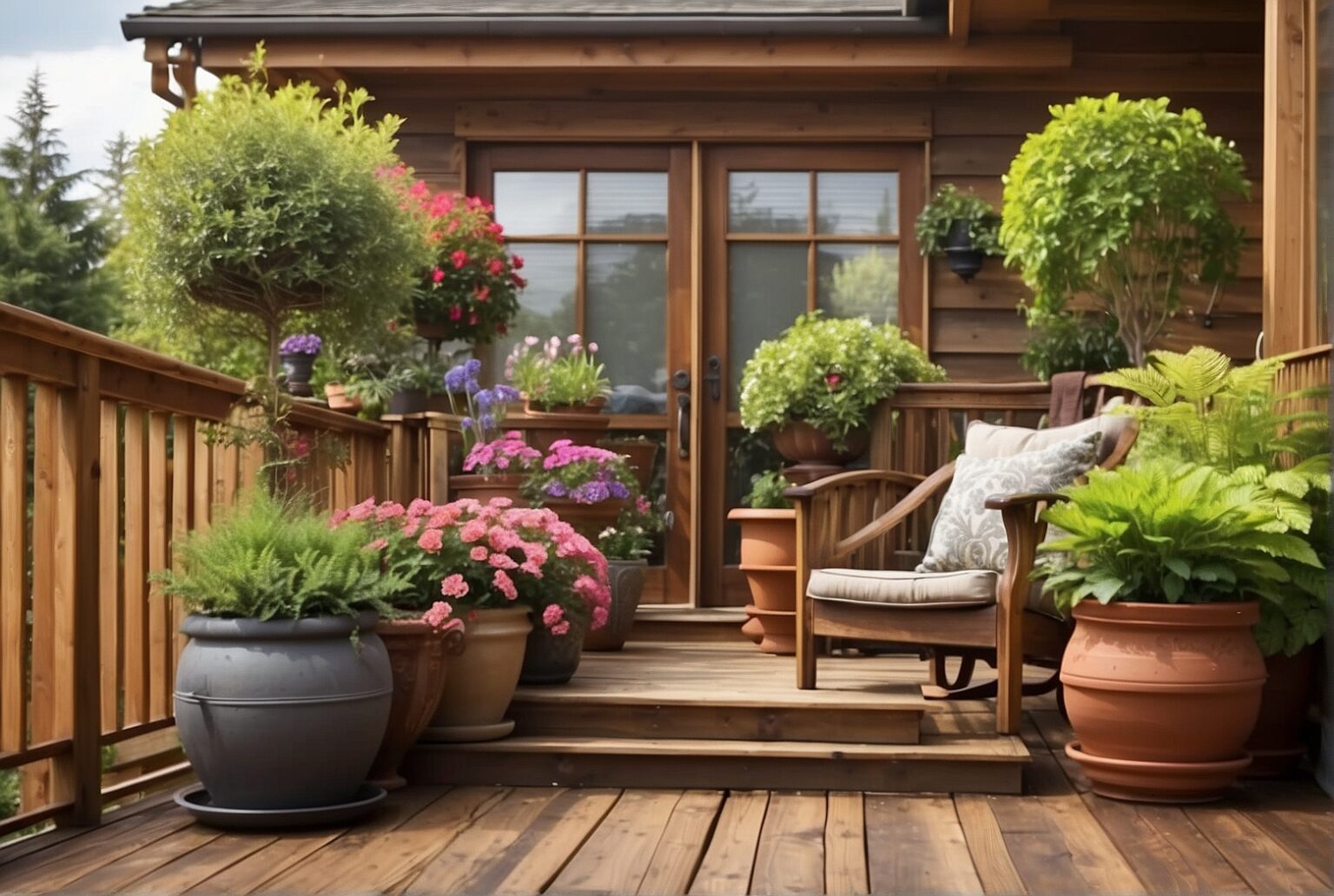 Best Potted Plants for a Deck