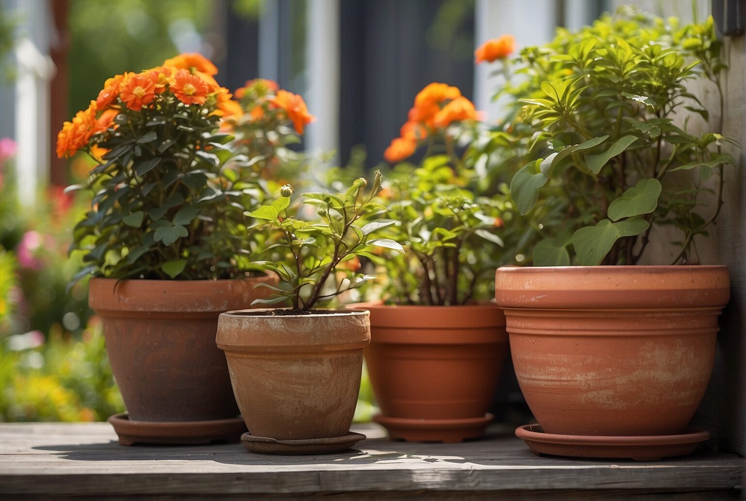 How to Protect Potted Plants From Sun Gardening Slash