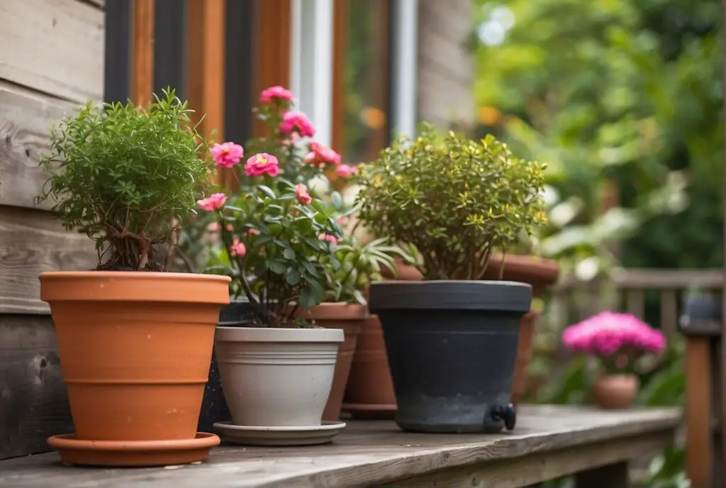 How to Water Outdoor Potted Plants When Away for a Month Gardening Slash